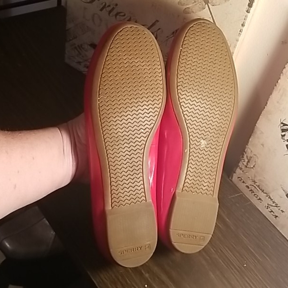 Sperry Topsider ladies Ladies Casual  shoes 7 red - Picture 4 of 5